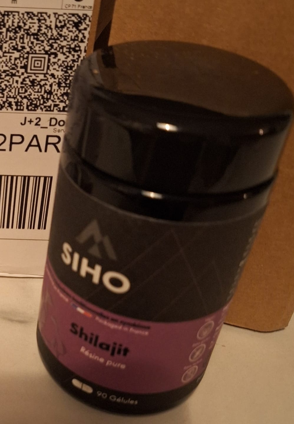 Customer photo review of Hericium / Crinière de lion, extrait bio - 60 gélules - 1 mois