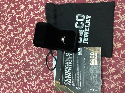 Customer photo review of 1ct Portree Engagement Ring