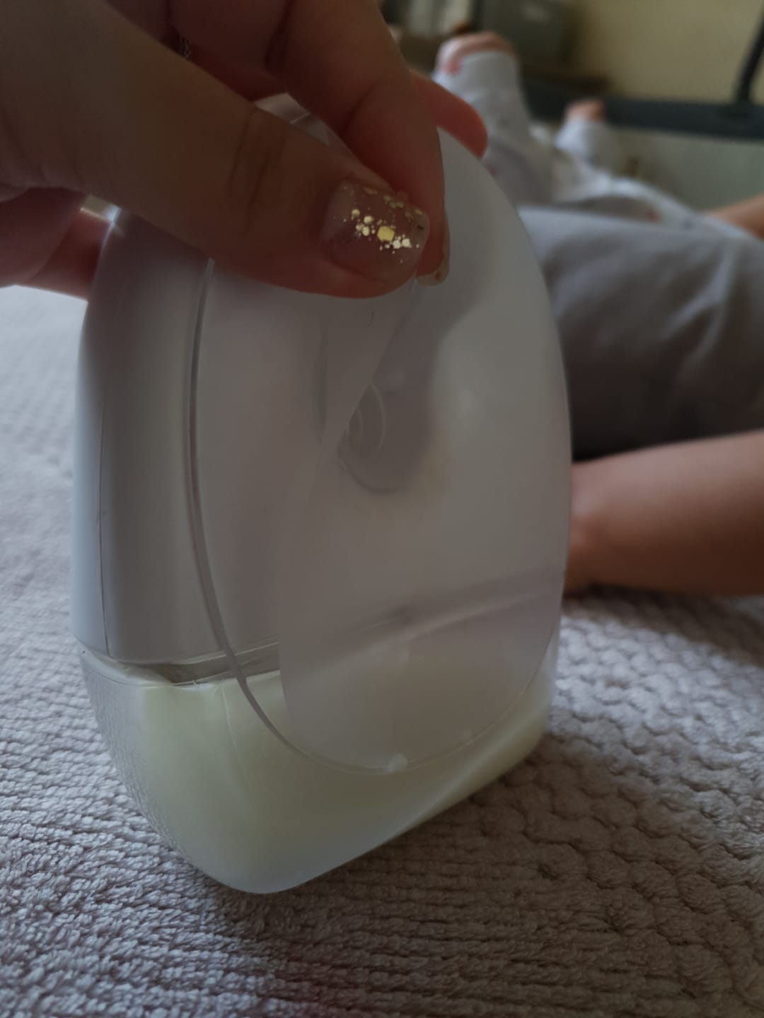 Customer photo review of Extractor de leche inalámbrico
