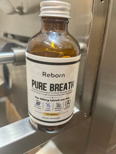 Customer photo review of Pure Breath – Essential Lung Support for Smokers (Up to 100 days)