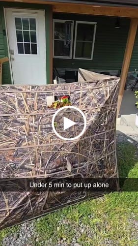 Customer photo review of Amazing Offer Tidewe Panel Blind Waterfowl Duck Hunting Blind