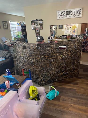 Customer photo review of Amazing Offer Tidewe Panel Blind Waterfowl Duck Hunting Blind