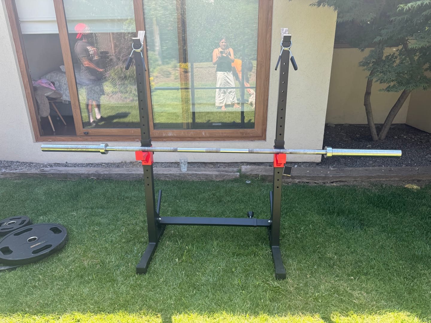 Customer photo review of Squat Rack IRONSIDE