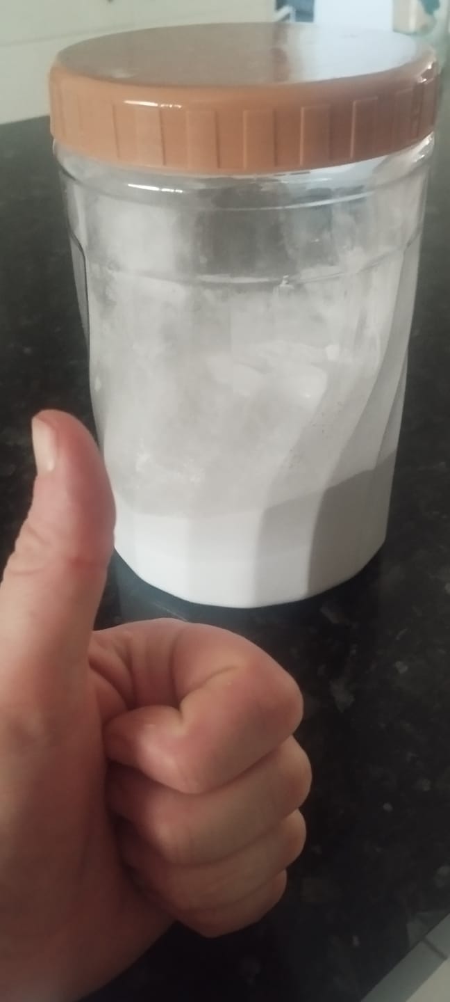 Customer photo review of Warrior High-Stimulant Pre-workout