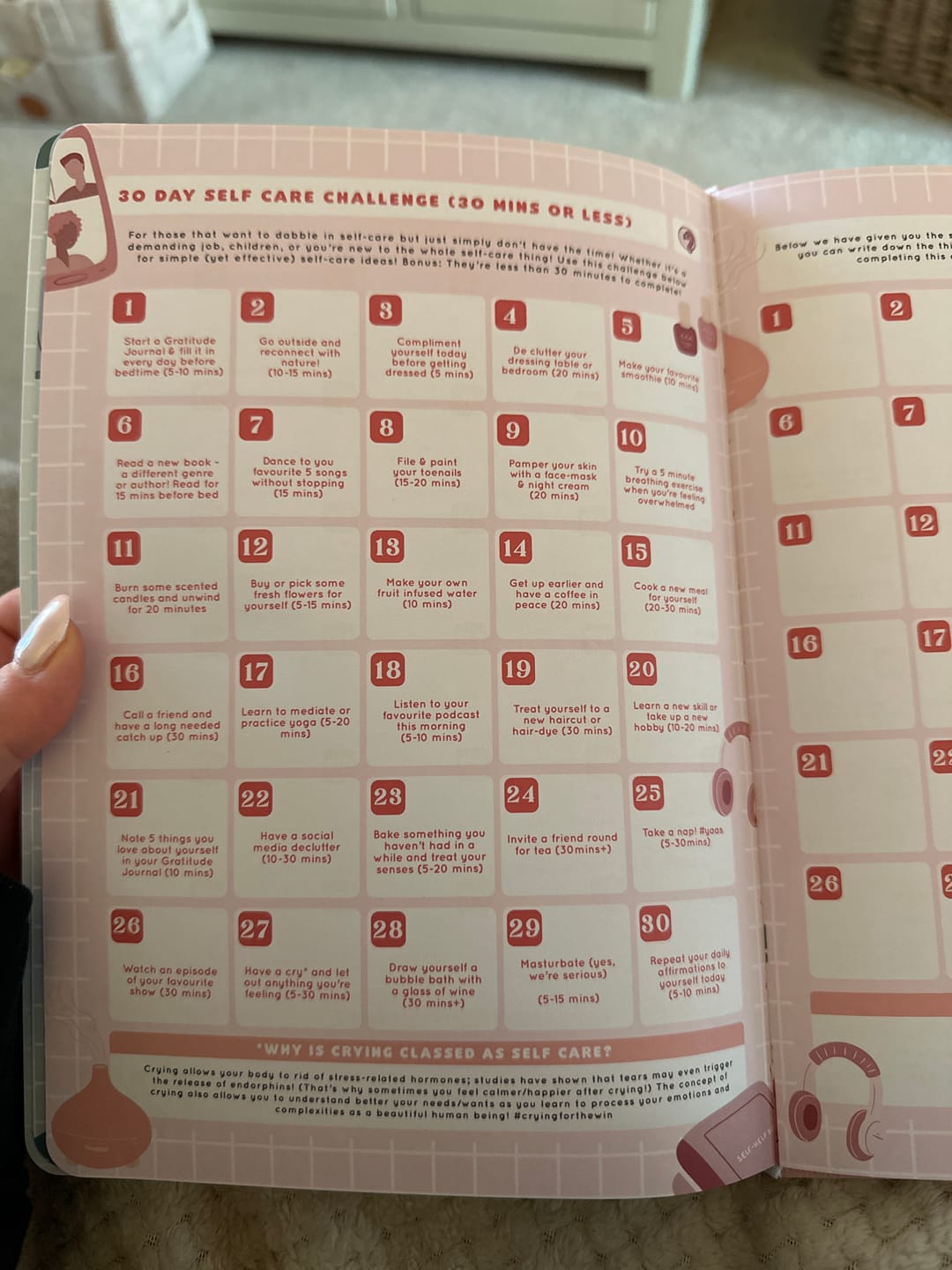 Customer photo review of Health & Wellness - Deluxe Life Journal