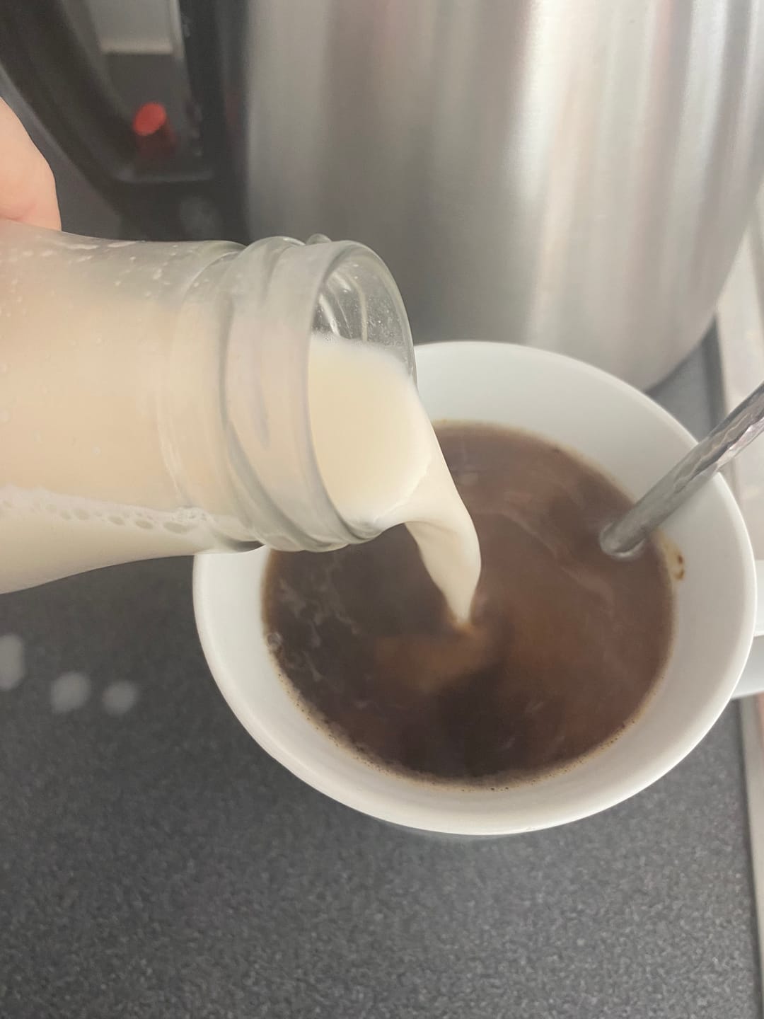 Customer photo review of Absolute Almond Mylk Base