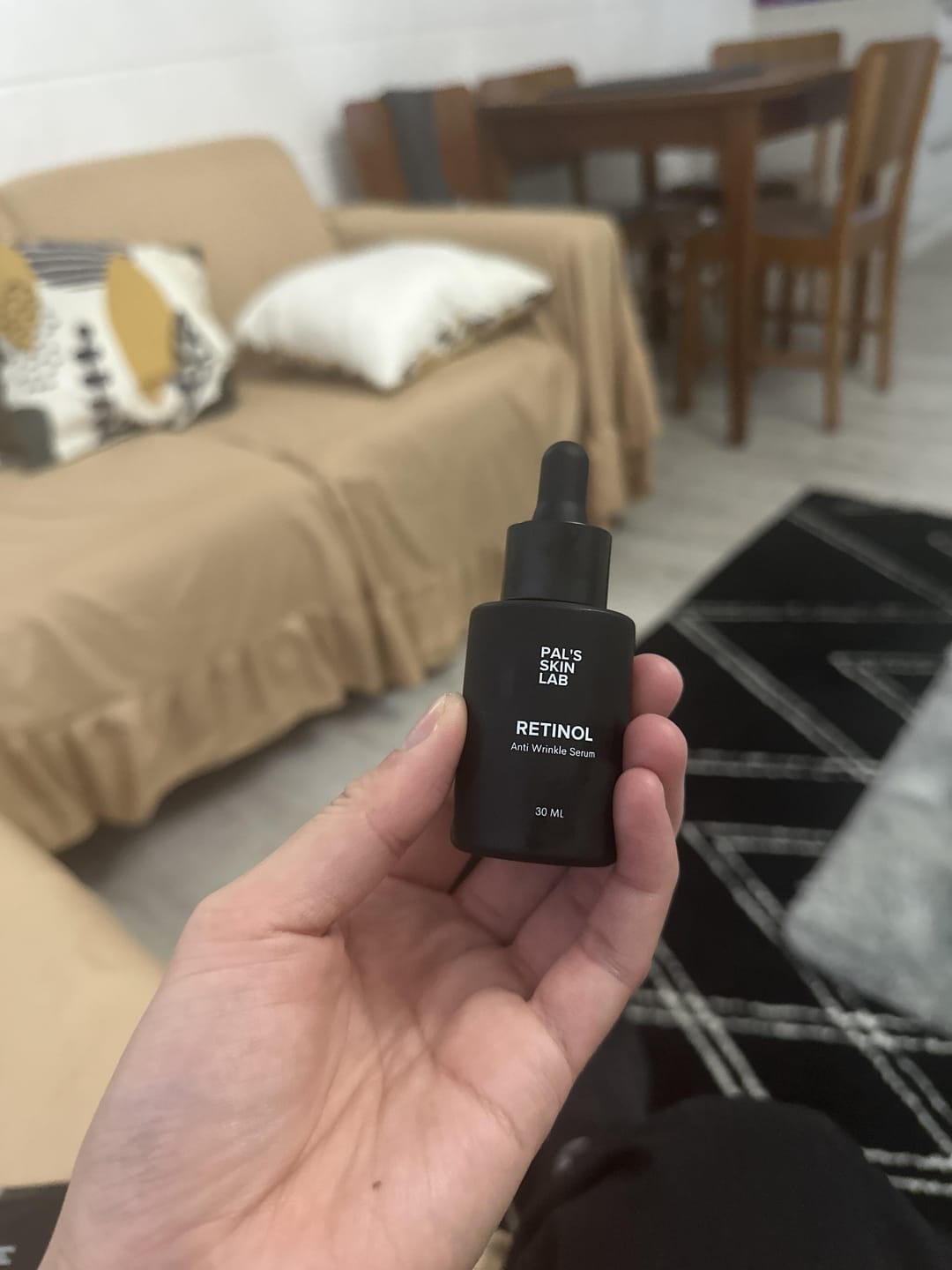 Customer photo review of Anti-Wrinkle Serum