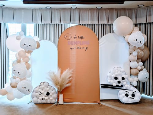 Customer photo review of Custom Balloon Garland Kit