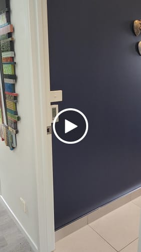 Customer video review of Masoala - Tropical Wallpaper With Cranes - Navy