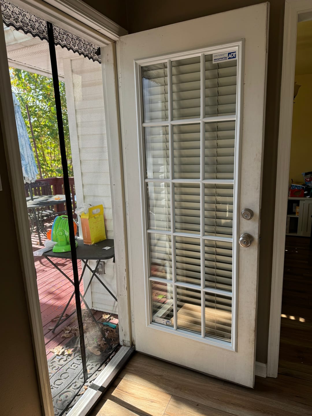 Customer photo review of Full Lite Frame Kit with 15 Grids