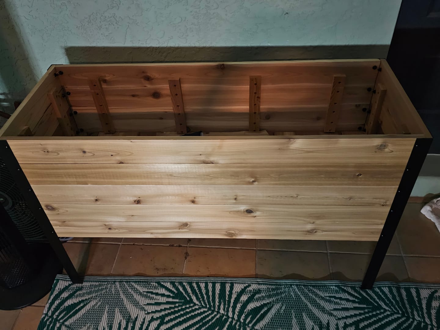 Customer photo review of Raised Garden Bed - 46cm x 122cm x 76cm