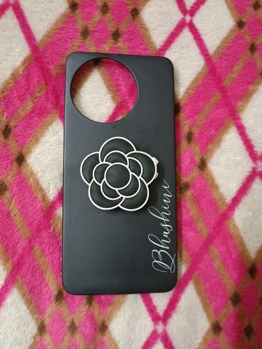Customer photo review of Mix Toy Print Hard Slim Matte Case