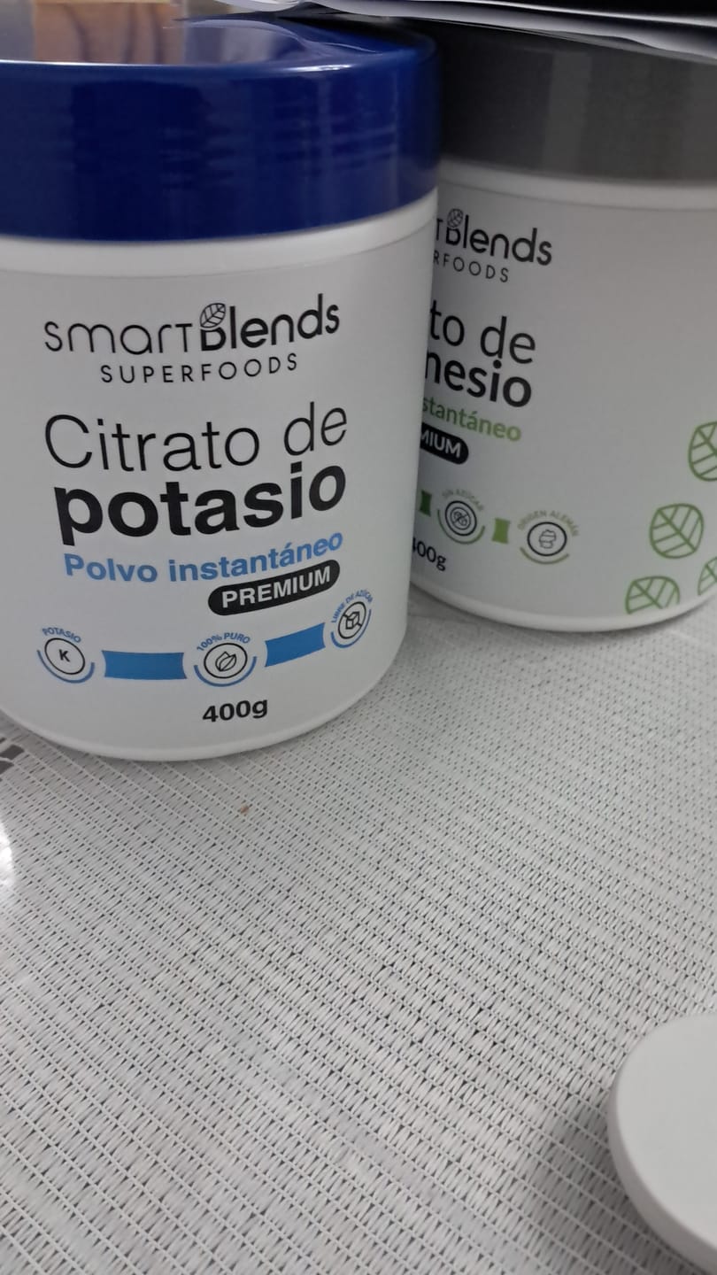 Customer photo review of Citrato de potasio 400GR