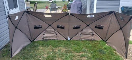 Customer photo review of Amazing Offer Tidewe Panel Blind Waterfowl Duck Hunting Blind