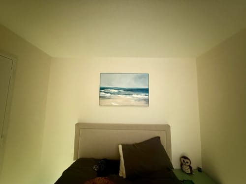 Customer photo review of Beach Scene Painting #ABSH60