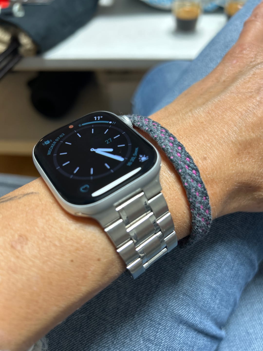 Customer photo review of Kyra Metal Strap