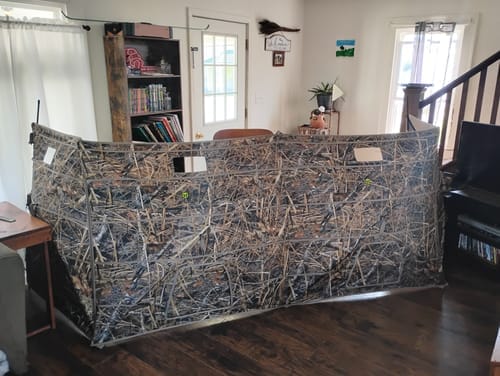 Customer photo review of Amazing Offer Tidewe Panel Blind Waterfowl Duck Hunting Blind