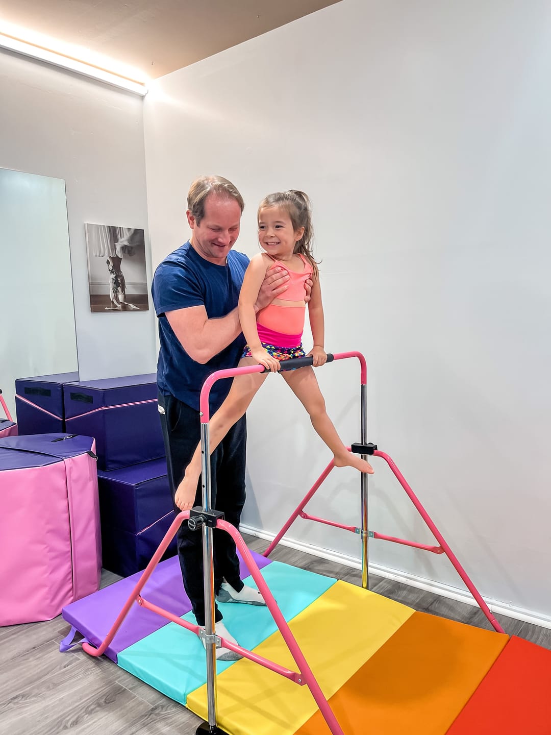 Customer photo review of Tumbling Home Gym Bundle for kids(M)