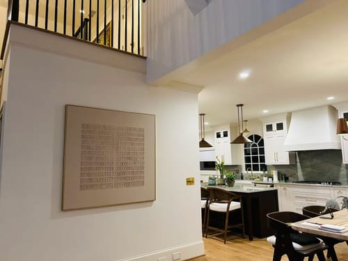 Customer photo review of Wabi-sabi Minimalist Painting #ABAS194