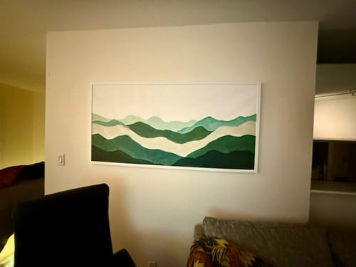 Customer photo review of Modern Abstract Art #ABAP48