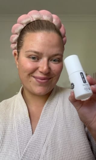 Customer photo review of Retinol 1% Serum  (Vitamin A) (30ml)