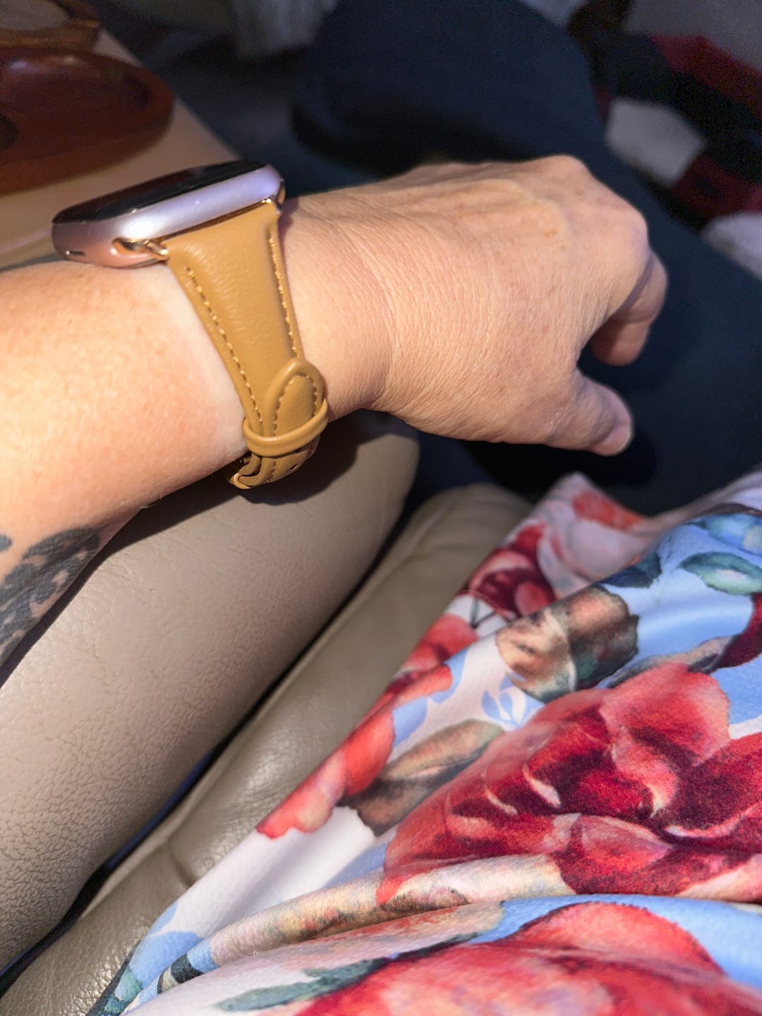 Customer photo review of Swift Leather Classic Strap