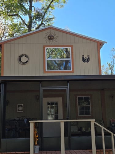 Customer photo review of Horseshoe - Metal Wall Art