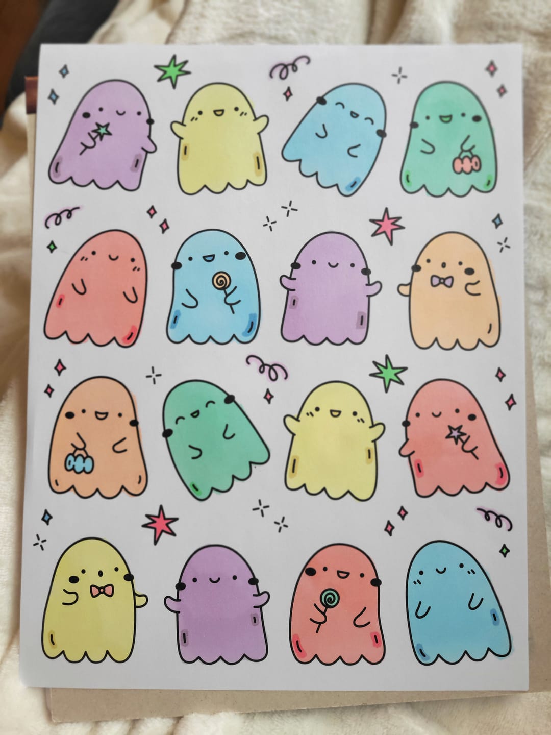 Customer photo review of Ohuhu Oahu 48 Pastel Colors Dual Tips Alcohol Art Markers, Fine & Chisel