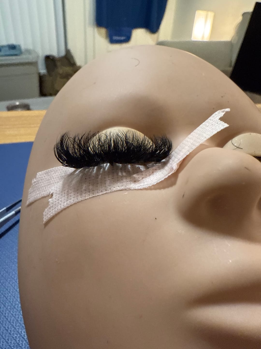 Customer photo review of VELOUR LASH ADHESIVE
