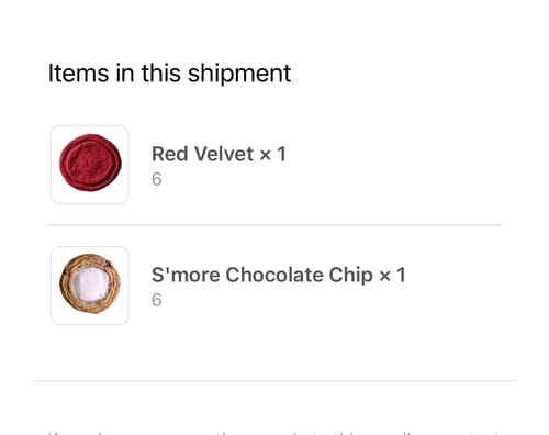 Customer photo review of Red Velvet