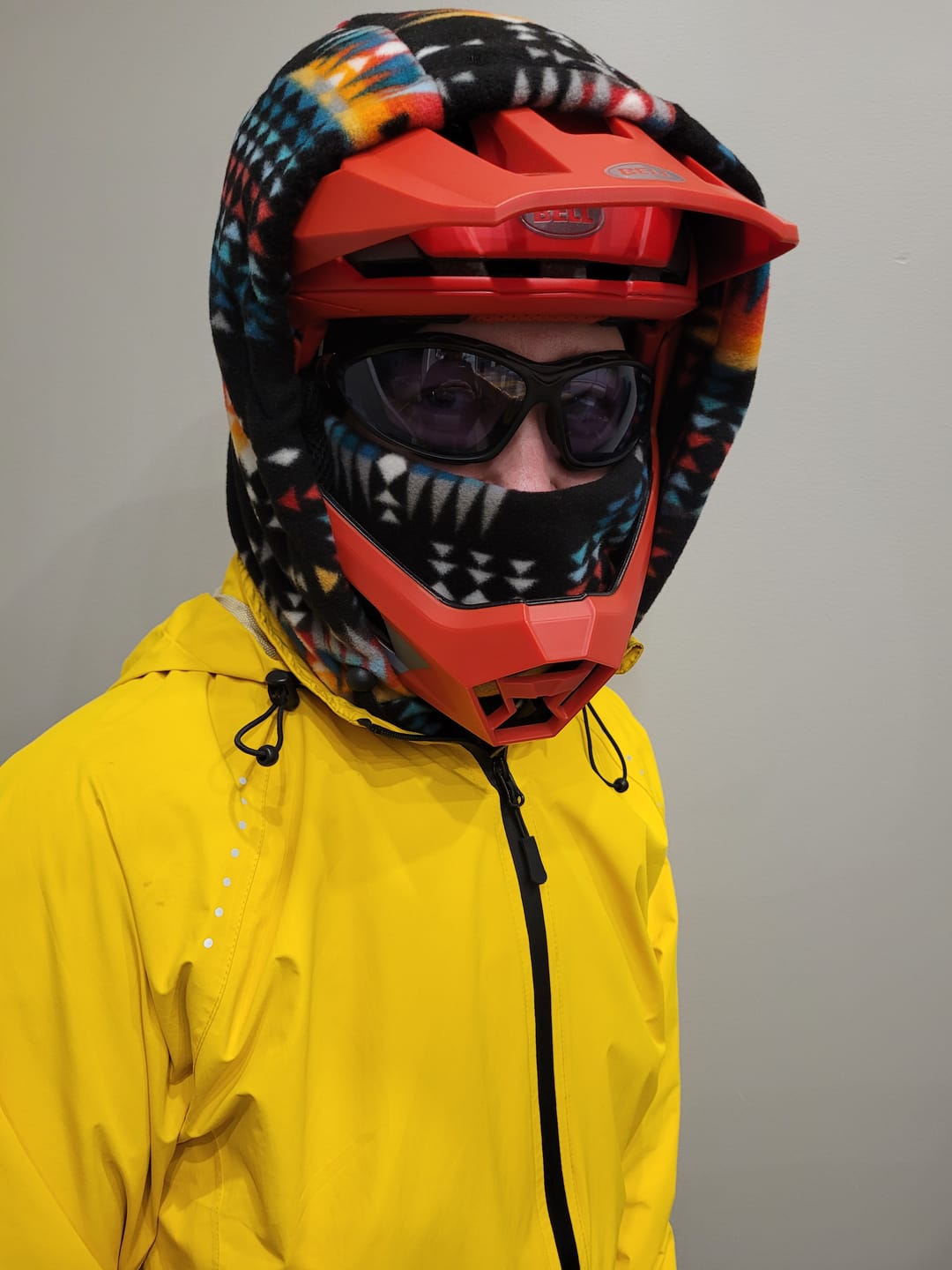 Customer photo review of Fleece Hood