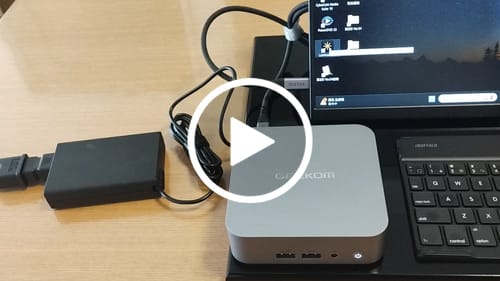 Customer video review of GEEKOM NUC GT12 PRO 第12世代 インテル® CORE™I7-12650H/ I9-12900H