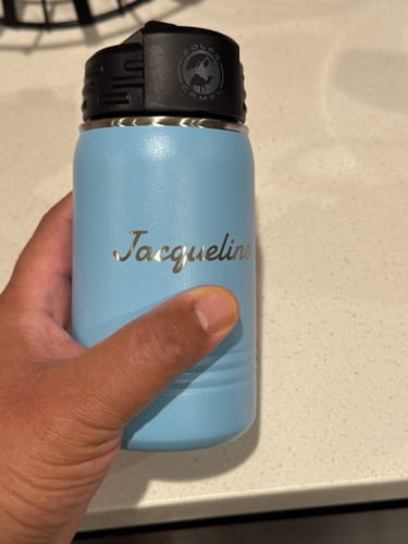Customer photo review of Kids Bottle | 12 oz
