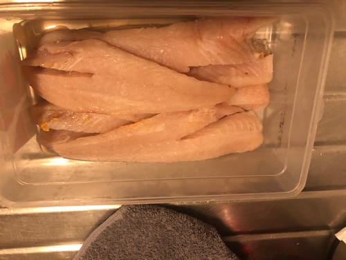 Customer photo review of 5KG Red Gurnard Fillets Frozen