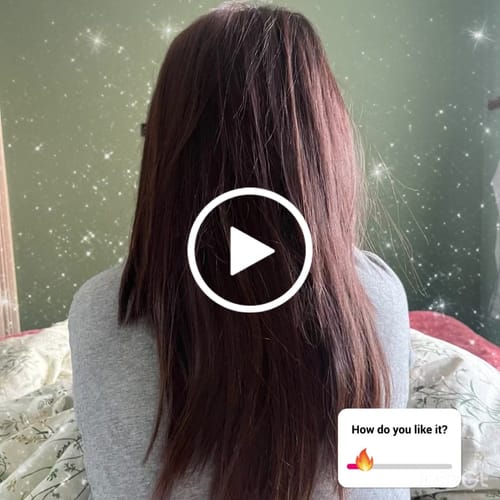 Customer video review of At-home Keratin Treatment