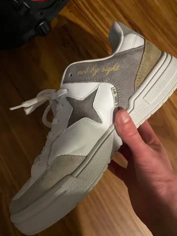 Customer photo review of Mirrorless 57s - Premium Sneakers