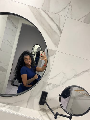 Customer photo review of Rib Lounge Leggings - Navy