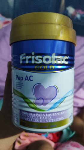 Customer photo review of Frisolac Gold Pep A C (0 A 12 Meses) Pack Con 800 Gr