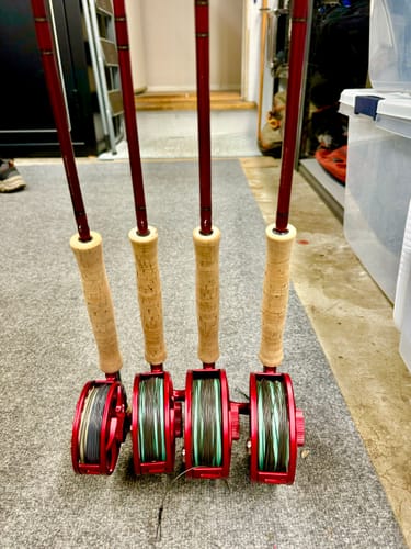 Customer photo review of 2024 Custom Dragon's Blood Reel, 5 Plus