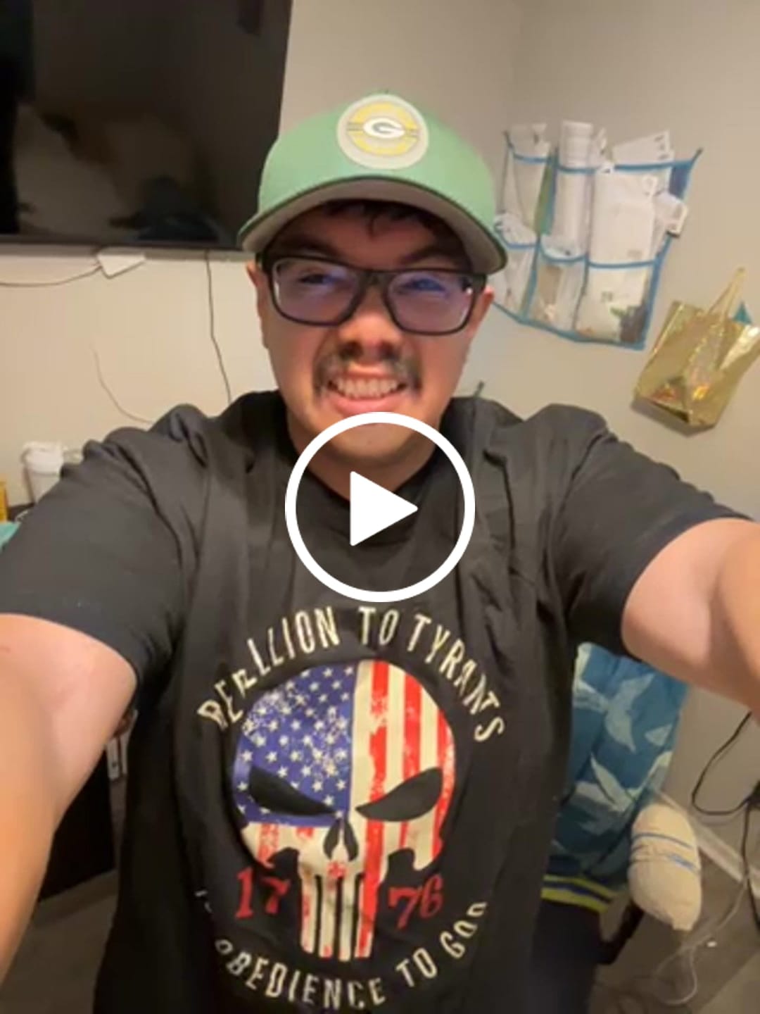 Customer video review of Rebellion To Tyrants T-Shirt
