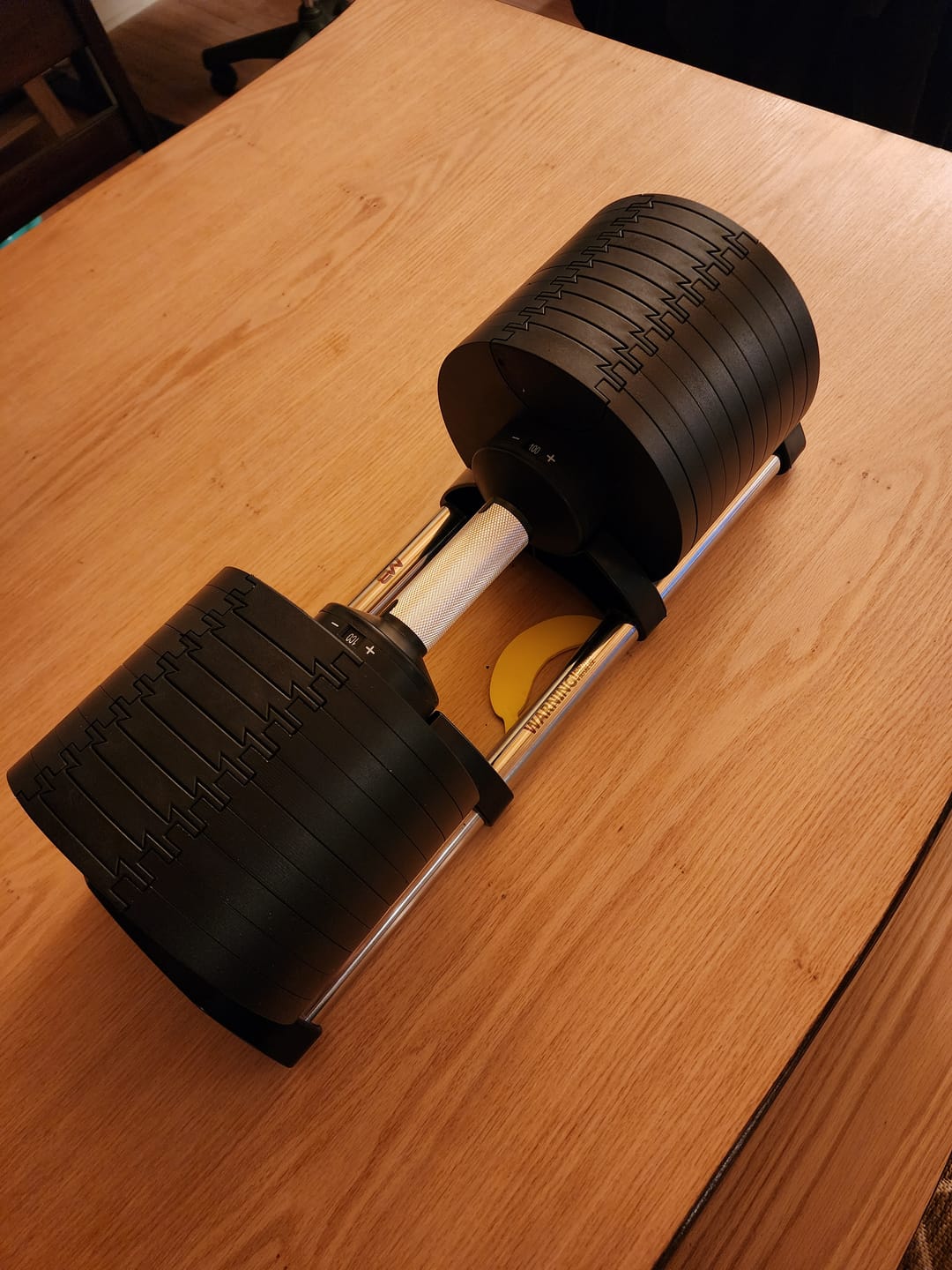 Customer photo review of MB PRO Adjustable Dumbbell 100lb
