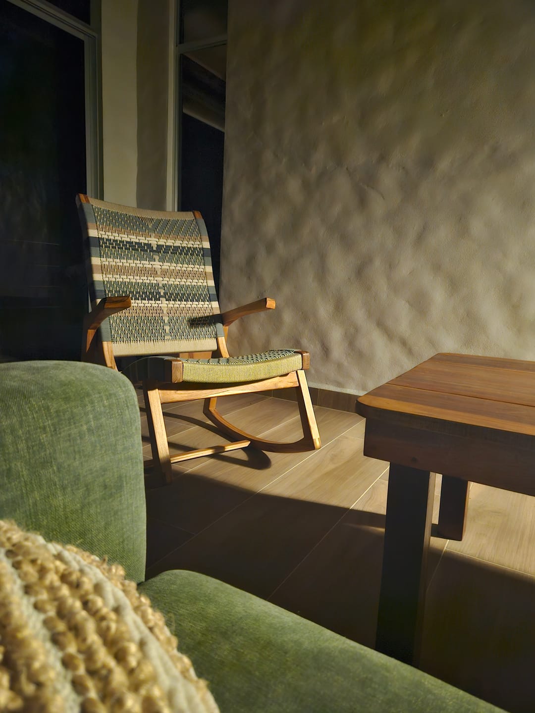 Customer photo review of Amador Rocking Chair | Serena Pattern