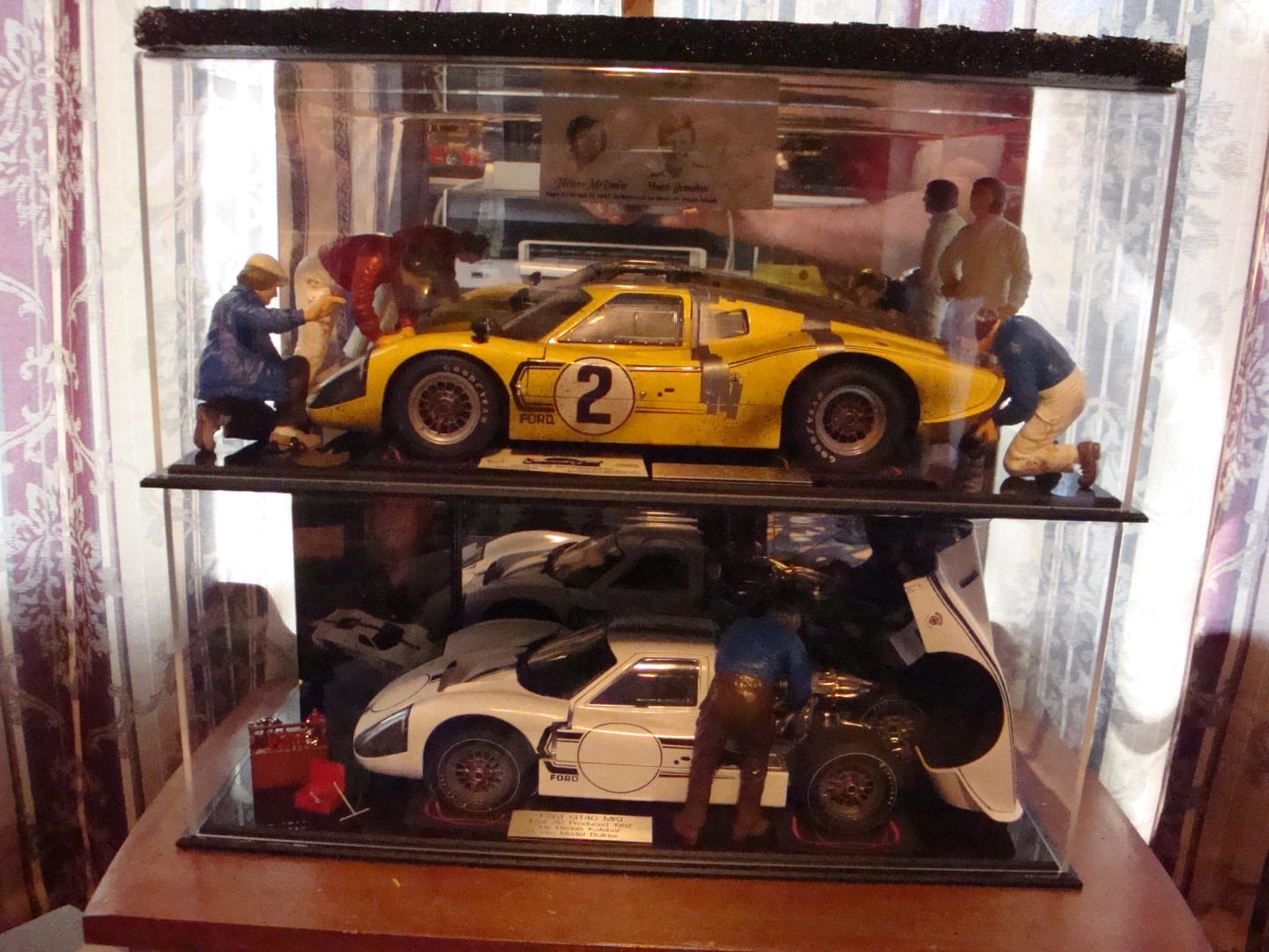 Customer photo review of Versatile Acrylic Display Cases with Double Sheet Base with Clear Case