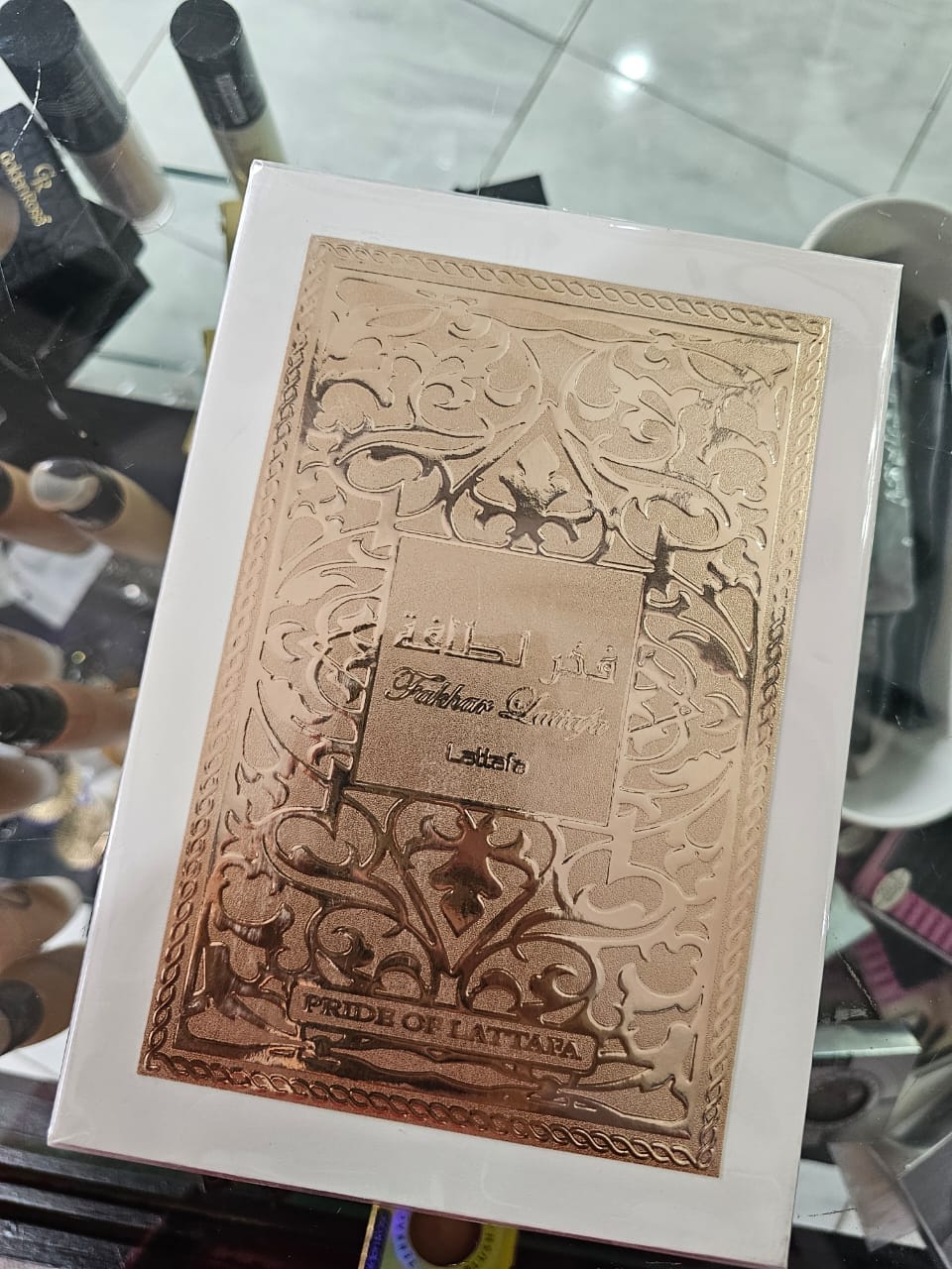 Customer photo review of Fakhar Femme EDP 100ml