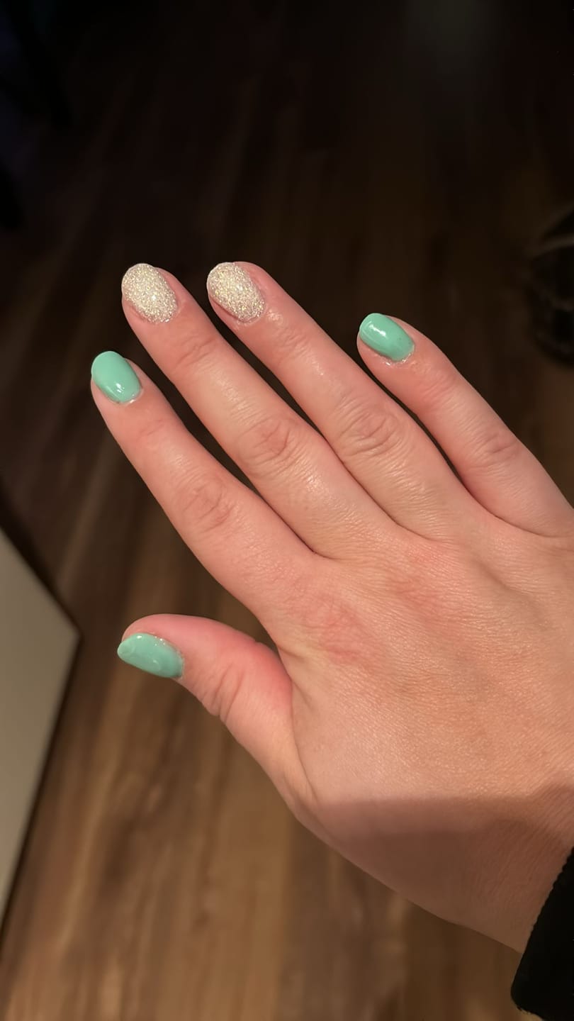 Customer photo review of Bamboo Bliss Dipping Powder