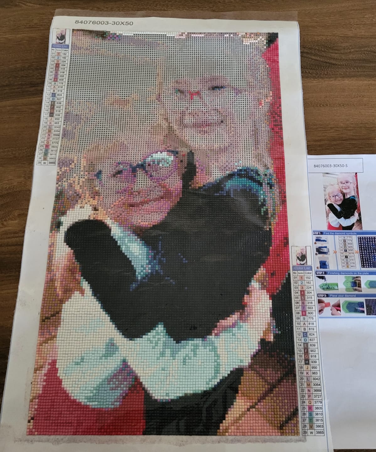 Customer photo review of Malowanie Diamentowe - Obraz z Własnego Zdjęcia