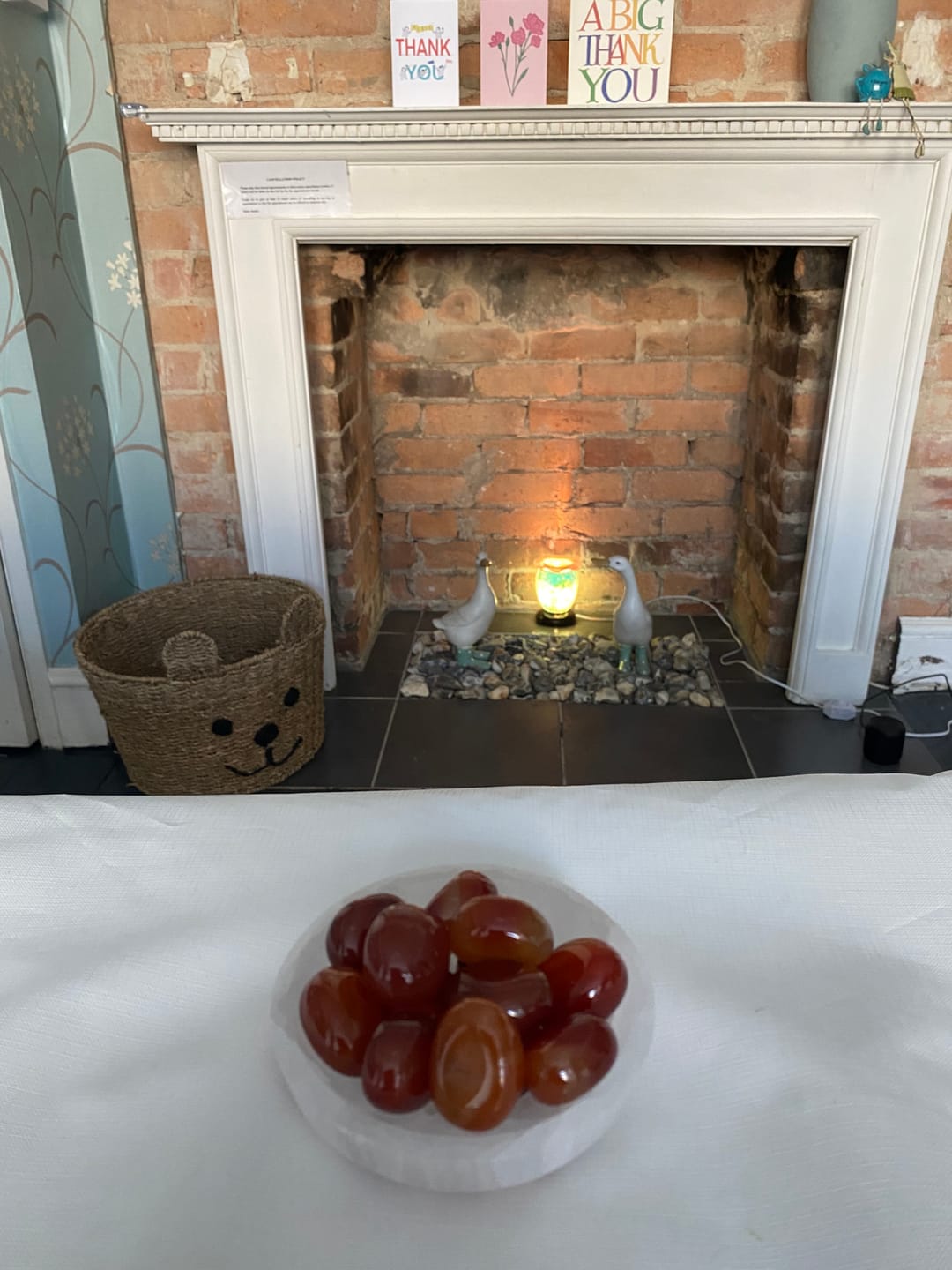 Customer photo review of Carnelian - Tumblestone