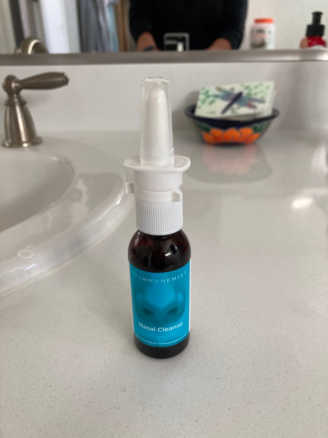 Customer photo review of ImmuneMist® Nasal Cleanse