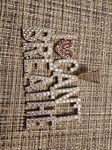 Customer photo review of I Can't Breathe Bling Bling Hip Hop Pendant
