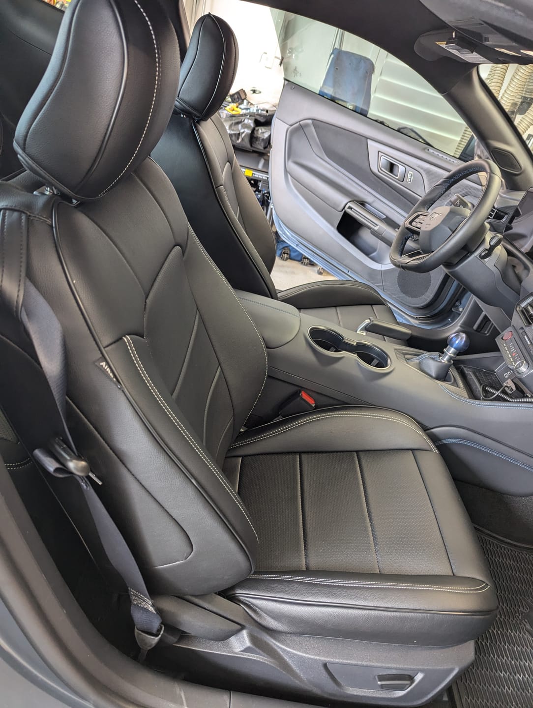Customer photo review of 2015+ Ford Mustang Coupe Seat Upholstery Kit